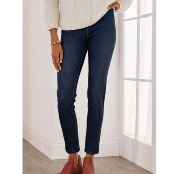 Soft Surroundings Denim - Soft Surroundings Ultimate Denim Pull On Skinny Jeans